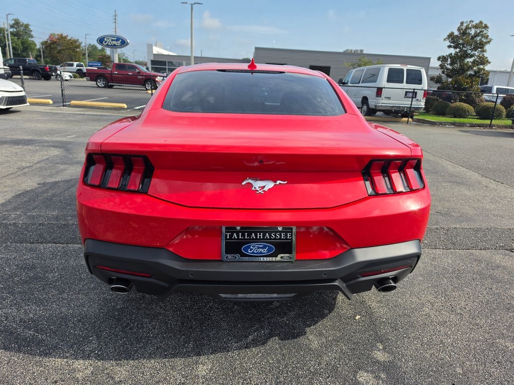 2026 Ford Mustang — rear three-quarter view