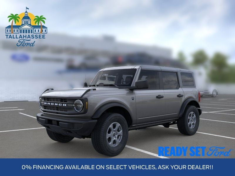 2026 Ford Bronco Big Bend in Carbonized Gray Metallic — front three-quarter view