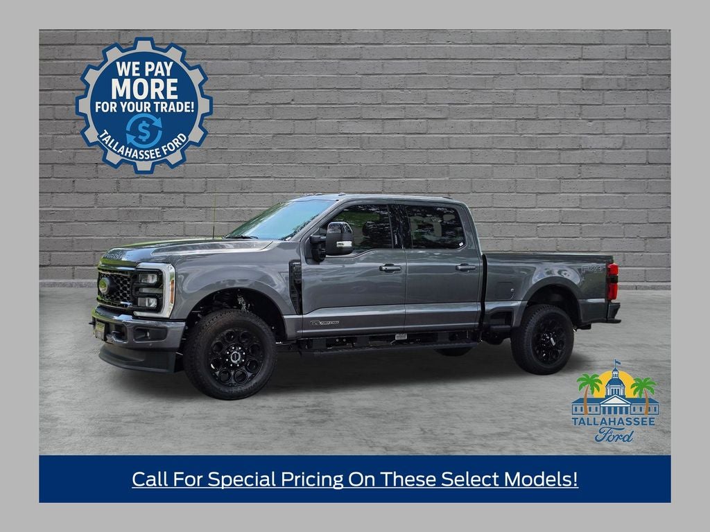 2026 Ford F-250SD Lariat in Carbonized Gray Metallic — front three-quarter view