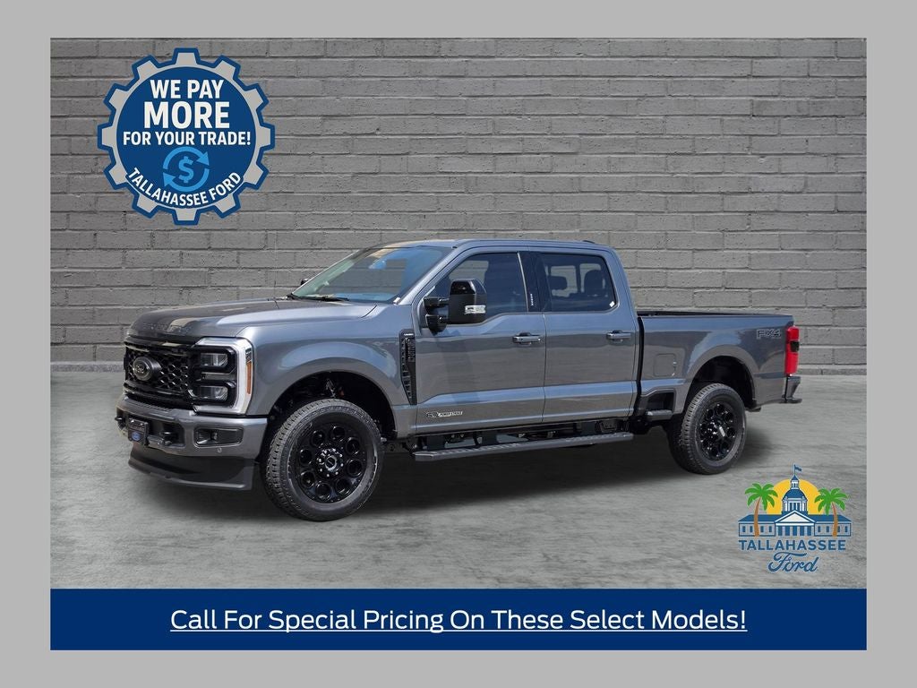 2026 Ford F-250SD Lariat in Carbonized Gray Metallic — front three-quarter view