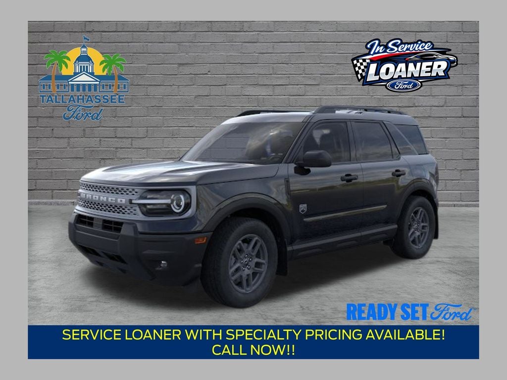 2026 Ford Bronco Sport Big Bend in Shadow Black — front three-quarter view