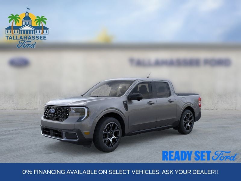 2026 Ford Maverick Lariat in Carbonized Gray Metallic — front three-quarter view