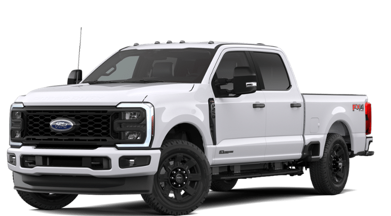 2026 Ford Super Duty F-250 XL in Oxford White — front three-quarter view