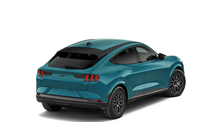 2026 Ford Mustang Mach-E — rear three-quarter view