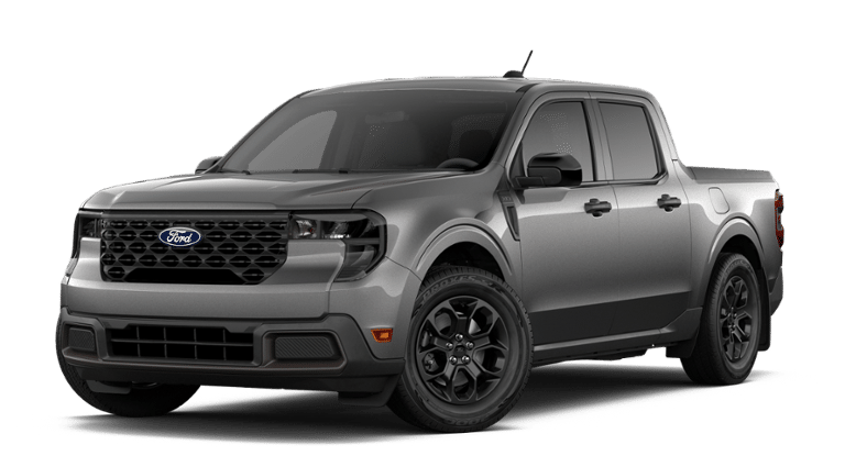 2026 Ford Maverick XLT in Carbonized Gray Metallic — front three-quarter view